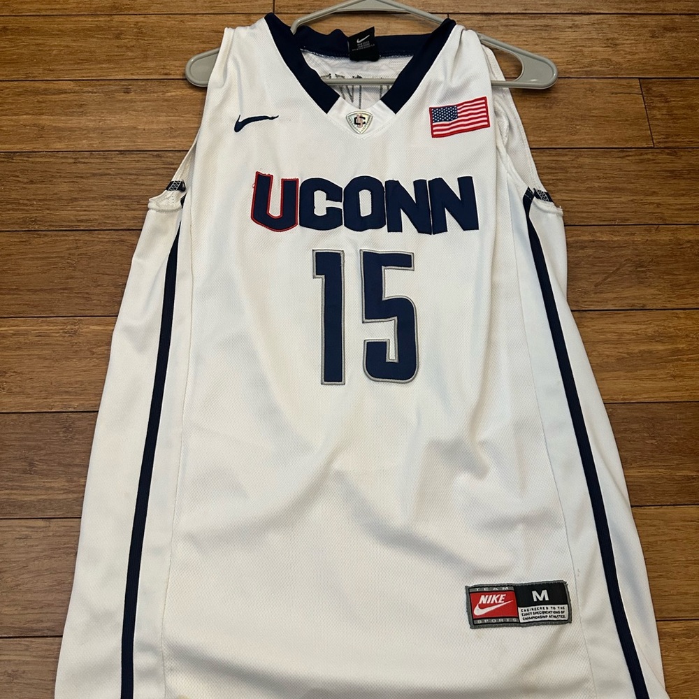 UCONN Kemba Walker Nike White Basketball Jersey